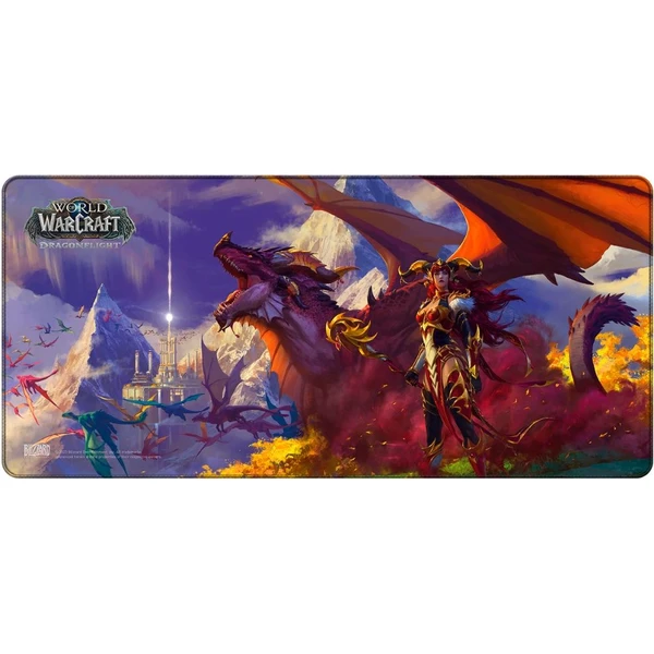 Herní podložka World of Warcraft Dragonflight - Alexstrasza & Dragon XL - Podložky - Obrázek LVQF000K01