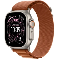 Apple Watch 49/46/45/44mm terakotový Alpský tah střední přírodní titan - Řemínky