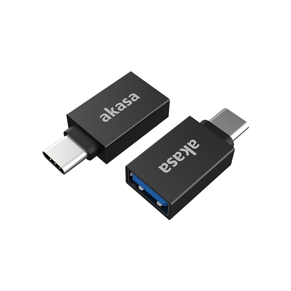 Akasa adaptér USB3.1 Gen2 - USB-C (F/M), 2ks v balení