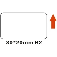 Niimbot štítky R 30x20mm 320ks pro B21, B3S, B1 bílé - Pásky pro štítkovače