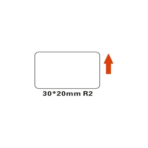 Niimbot štítky R 30x20mm 320ks pro B21, B3S, B1 bílé