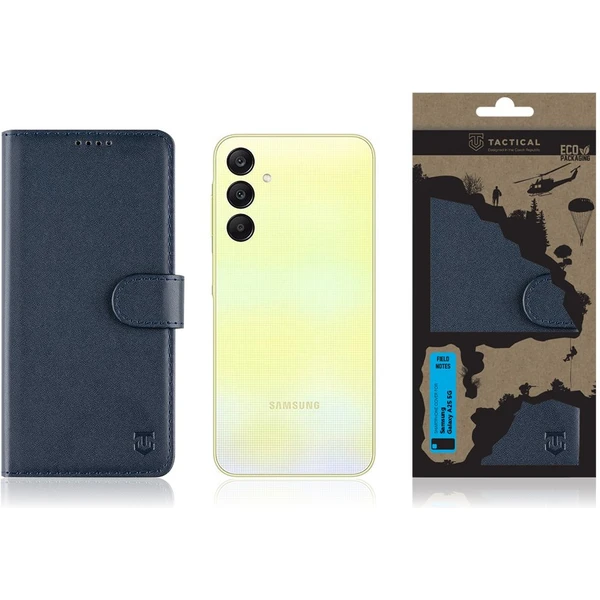 Tactical Field Notes pouzdro Samsung Galaxy A25 5G modré - Pouzdra - Obrázek LXC0000P01