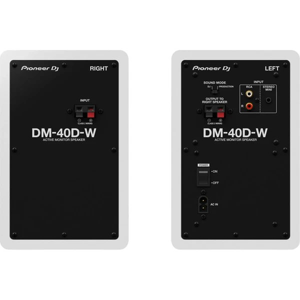 Pioneer DJ | AlphaTheta DM-40D-W reproduktory bílé - Reproduktory - Obrázek LXPI000K01