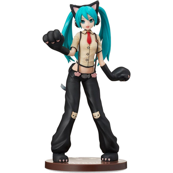 Figurka Sega Goods Hatsune Miku Project DIVA - Arcade Future Tone SPM Hatsune Miku (Kitty Cat) 23 cm Vícebarevná