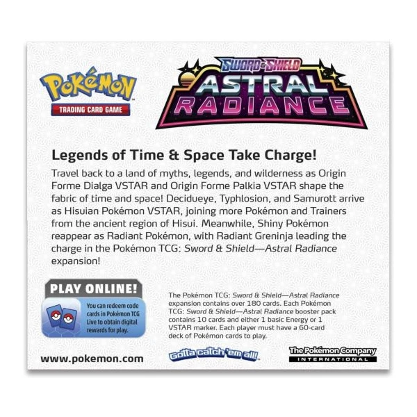Pokémon TCG: SWSH10 Astral Radiance - Booster - Pokémon karty - Obrázek LYPA100501
