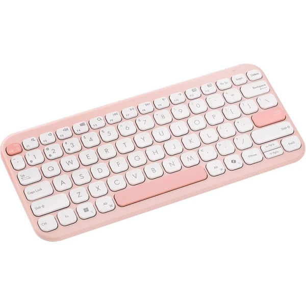 ASUS Marshmallow Keyboard KW100 bezdrátová klávesnice (CZ/SK) růžová - Klávesnice - Obrázek LZDI000K01