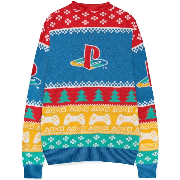 Vánoční svetr PlayStation - Logo XS - Mikiny a svetry - Obrázek LZJI000K01
