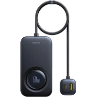Baseus PrimeTrip 60W nabíječka do auta černá - Nabíječky