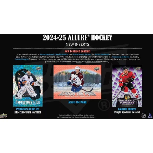 Hokejové karty 2024-25 Upper Deck Allure Hockey Hobby Box - Hokejové karty - Obrázek M08E000L01