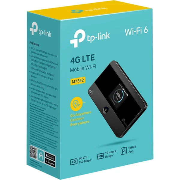 TP-Link M7352 4G/LTE modem černý - Modemy - Obrázek M08Q000K01