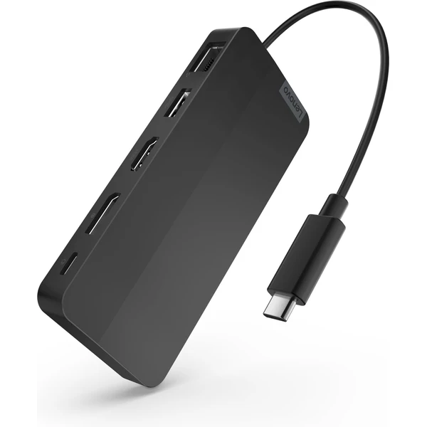 Lenovo USB-C Dual Display Travel Dock - Dokovací stanice - Obrázek M0EK000K01