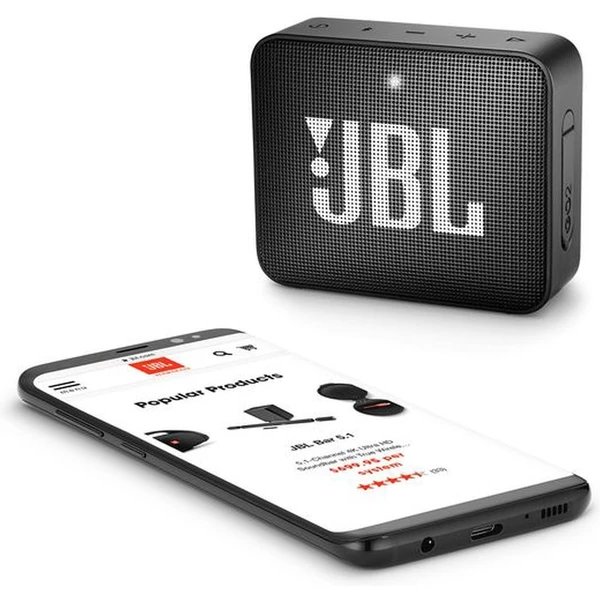 JBL GO 2 black - Reproduktory - Obrázek M0F4000301