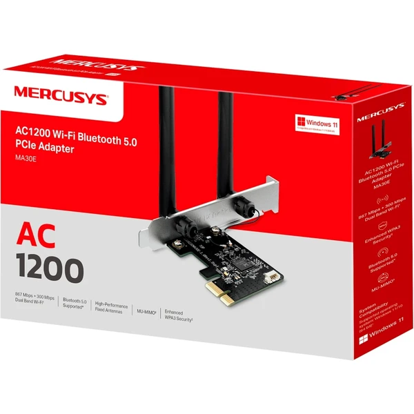 Mercusys MA30E WiFi adaptér - Síťové karty - Obrázek M0F5000N01