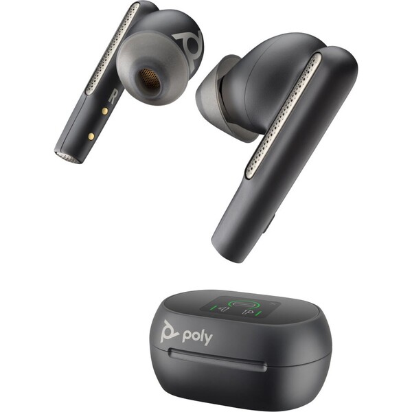 Poly Voyager Free 60+ UC M sluchátka černá + BT700 USB-C adaptér