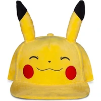 Kšiltovka Pokémon - Smiling Pikachu (plyšová) - Kšiltovky a čepice