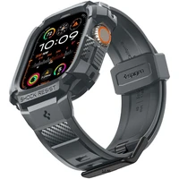 Spigen Rugged Armor Pro řemínek s pouzdrem Apple Watch Ultra 3/2/1 (49mm) šedý - Řemínky