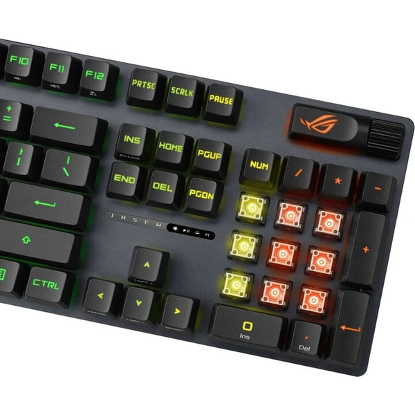 ASUS ROG Strix Scope II RX (ROG RX RED / PBT) herní klávesnice (US) černá - Klávesnice - Obrázek M1C4000K01