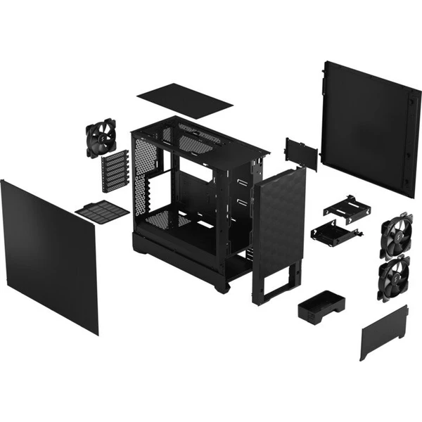 Fractal Design Pop Air černá - Počítačové skříně - Obrázek M1EVF00101
