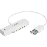 AXAGON ADSA1S USB 2.0 SATA HDD/SSD adaptér vč. 2.5' pouzdra - Externí boxy