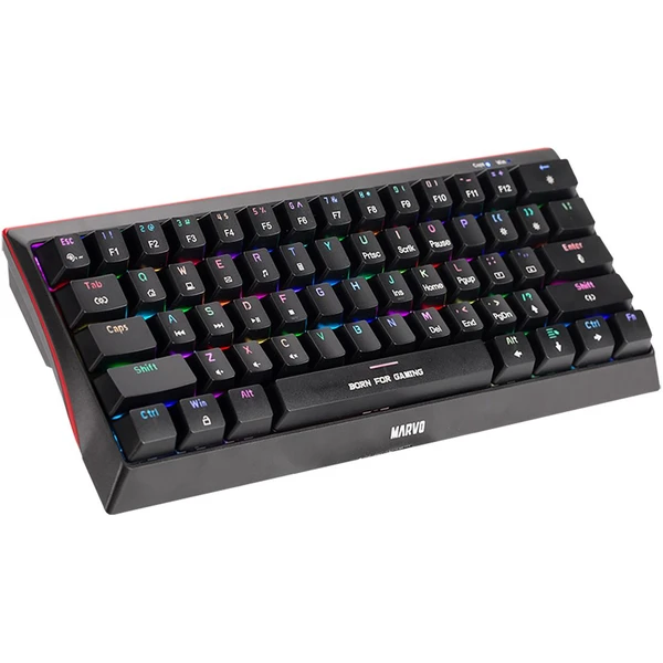 Marvo KG962G EN - R mechanická herní klávesnice TKL RGB (US) černá - Klávesnice - Obrázek M1M7000N01