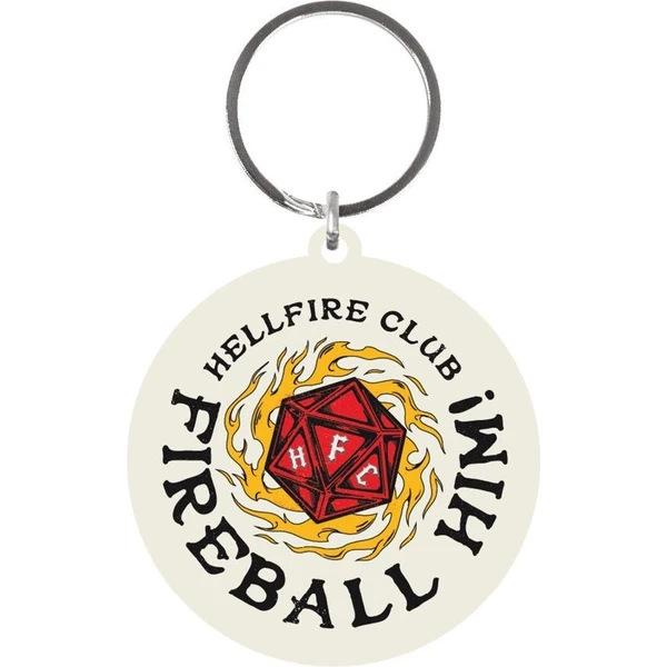 Klíčenka gumová Stranger Things Fireball Him - Klíčenky - Obrázek M1N5000601