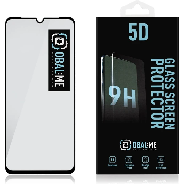 Obal:Me 5D Tvrzené sklo Samsung Galaxy A05s černé - Ochranné folie a skla - Obrázek M1U0000K01