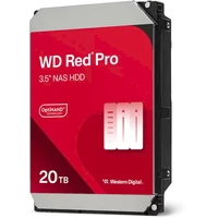 WD RED Pro NAS WD201KFGX 20TB SATAIII/600 512MB cache, 268 MB/s, CMR - Pevné disky