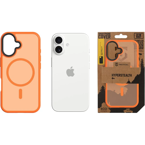 Tactical MagForce Hyperstealth kryt iPhone 17 Agent Orange - Pouzdra - Obrázek M29O000K01