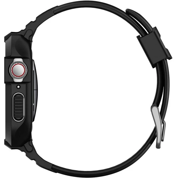 Spigen Rugged Armor Pro řemínek s pouzdrem Apple Watch 45/44mm černý - Pouzdra - Obrázek M2A1100501