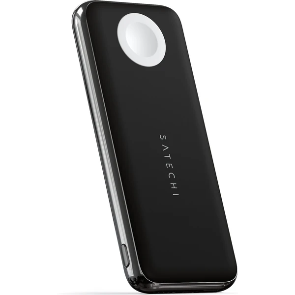 Satechi Quatro bezdrátová powerbanka 10 000 mAh vesmírně šedá  - Powerbanky - Obrázek M2BT000501