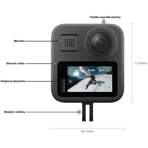 GoPro MAX - Kamery - Obrázek M2NF000L01