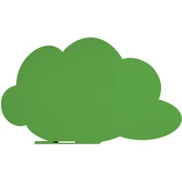 Rocada Skin Shape Cloud 6450-6018 magnetická tabule zelenožlutá RAL 6018 - Magnetické tabule
