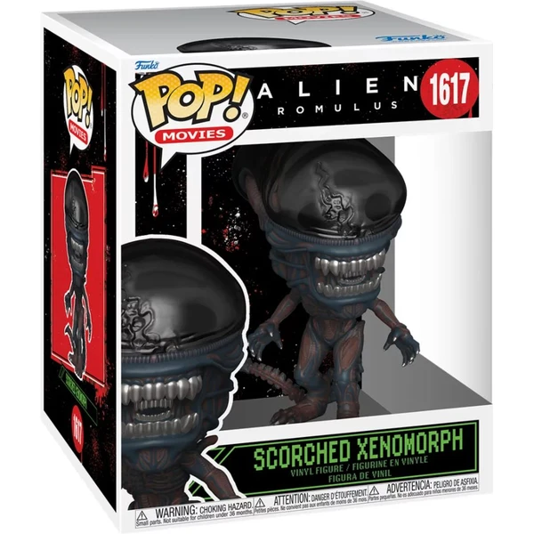 Funko POP! #1617 Super: Aliens Romulus - Scorched Xenomorph 15 cm - Funko POP! - Obrázek M2UC000N01