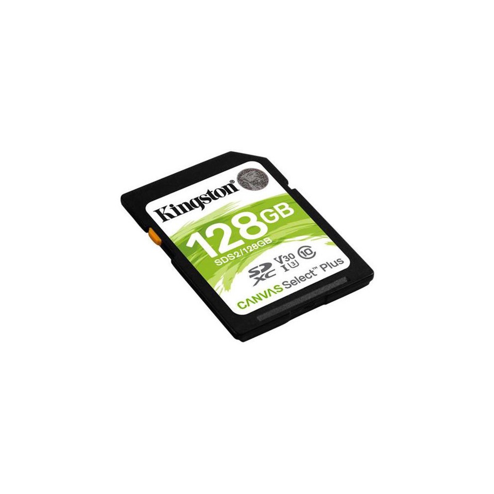Kingston SDXC Canvas Select Plus 128GB 100MB/s UHS-I