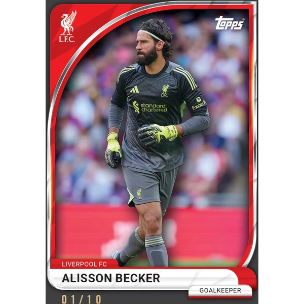 Fotbalové karty Topps 2025/26 Liverpool Collector Tin - Fotbalové karty - Obrázek M37M000K01