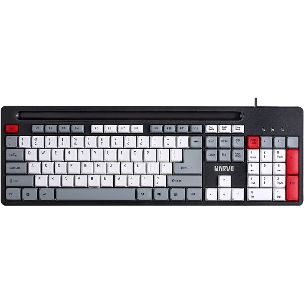 Marvo KB005 US Černá/červená