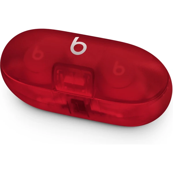 Apple Beats Solo Buds průhledná červená - Sluchátka - Obrázek M3J6000N01