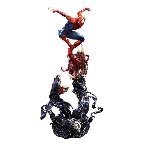 Soška Iron Studios Art Scale 1/10 Deluxe Spider-man vs Villains - Spider-Man 37 cm