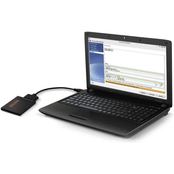 SanDisk Notebook Upgrade Kit SSD - Externí boxy - Obrázek M3N3000J01