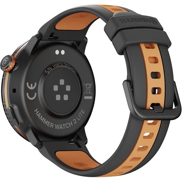 myPhone Hammer Watch 2 lite chytré hodinky oranžovo-černé - Chytré hodinky - Obrázek M3XF000N01