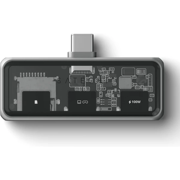 Satechi Mobile XR Hub s duálním USB-C a microSD vesmírně šedý - USB huby - Obrázek M4BF000O01