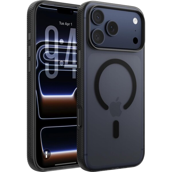 Belkin SheerForce Grip MagSafe kryt iPhone 17 Pro Max černý