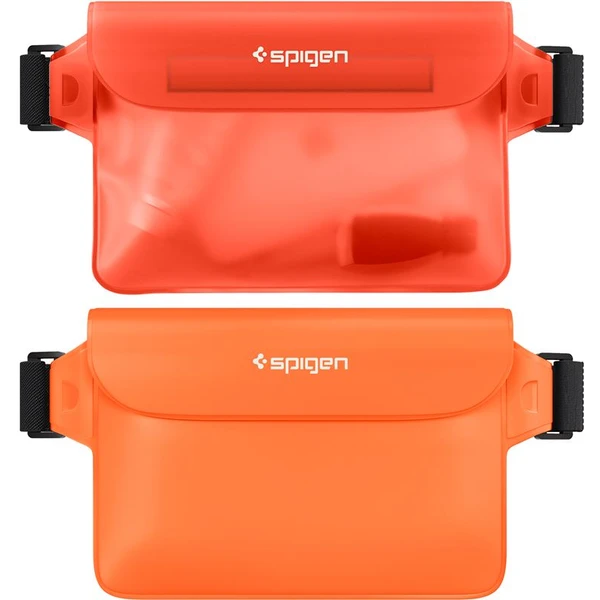 Spigen Aqua Shield WaterProof Waist Bag A620 2 Pack oranžový - Pouzdra - Obrázek M4N5000701