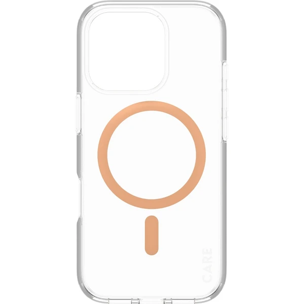 PanzerGlass® CARE kryt Apple iPhone 16 Pro MagSafe Urban Combat čirý/broskvový - Pouzdra - Obrázek M508000P01