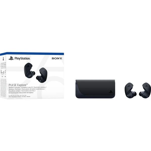 PlayStation Earbuds Pulse Explore bezdrátová sluchátka Midnight black - Sluchátka - Obrázek M53D000L01