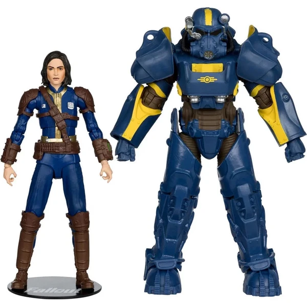 Set dvou figurek McFarlane Toys Fallout 4 - T-60 Vault Tec and Sole Survivor 18 cm - Figurky - Obrázek M56N000K01