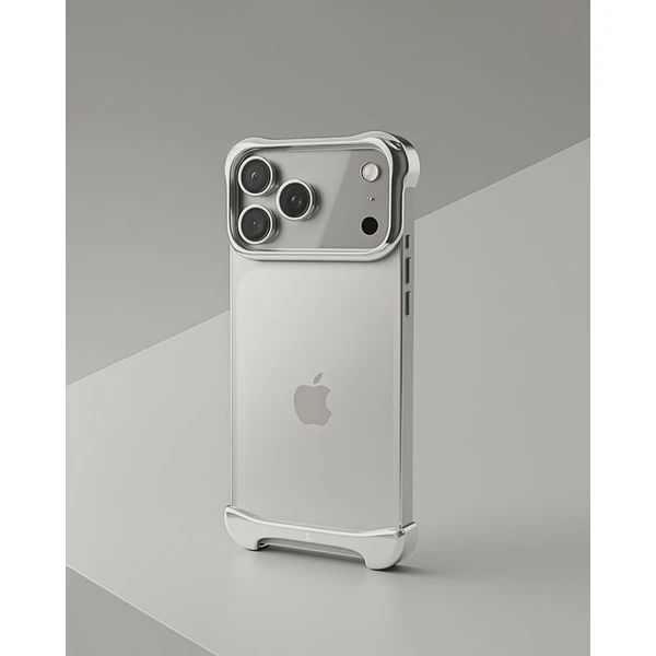 Arc Pulse hliníkový ochranný rám iPhone 17 Pro stříbrný - Pouzdra - Obrázek M5DJ000K01