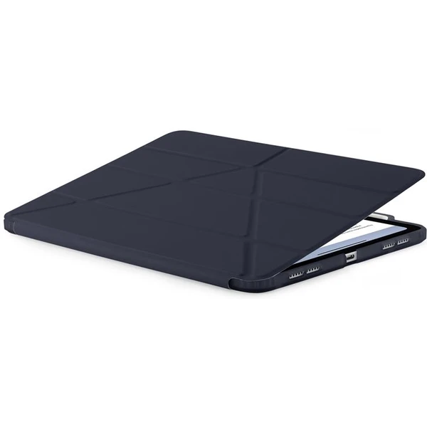 Pipetto Origami No3 Pencil pouzdro iPad Pro 13" (2025) tmavě modré - Pouzdra - Obrázek M5M5000J01