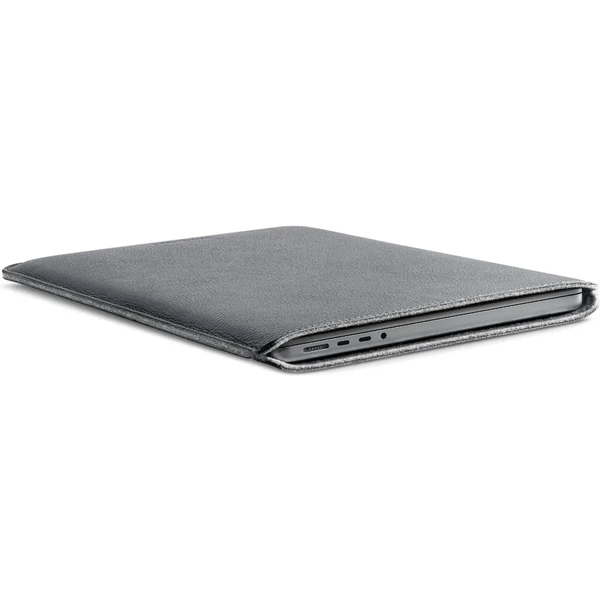 Woolnut kožené Sleeve pouzdro pro 14" MacBook Pro šedé - Pouzdra - Obrázek M5SR100501