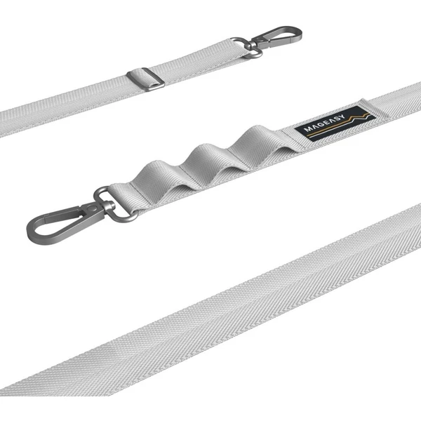 MagEasy Strap Lanyard 20mm univerzální popruh Galaxy Gray - Popruhy - Obrázek M5Y4000N01